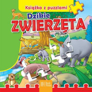Dzikie Zwierzęta Książka Z Puzzlami Tw [KSIĄŻKA]