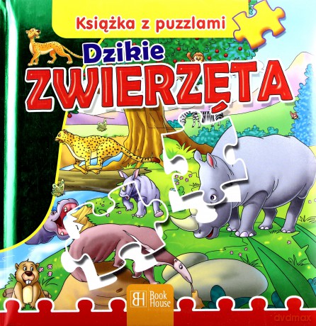 Dzikie Zwierzęta Książka Z Puzzlami Tw [KSIĄŻKA]