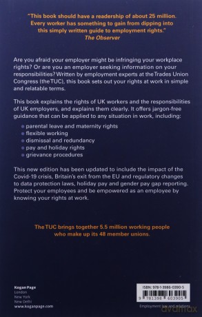 Your Rights At Work - TUC Trades Union Congress [KSIĄŻKA]