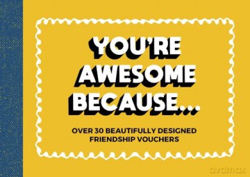 Youre Awesome Because Vouchers [KSIĄŻKA]