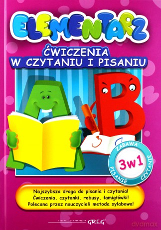 Elementarz Ćwiczenia W Czytaniu I Pisaniu Tw [KSIĄŻKA]