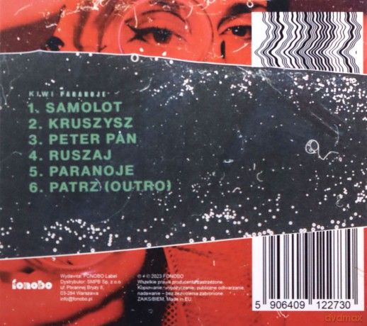 Kiwi: Paranoje (EP) [CD]