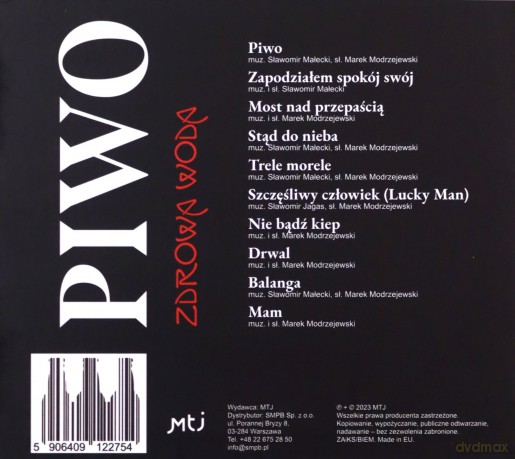Zdrowa Woda: Piwo (reedycja 2023) [CD]