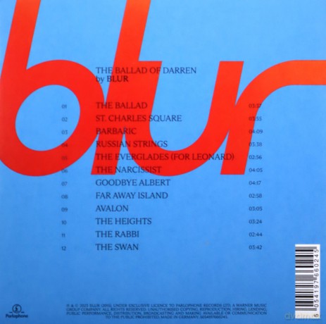 Blur: The Ballad of Darren (Deluxe) [CD]