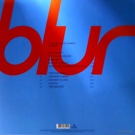 Blur: The Ballad of Darren [Winyl]
