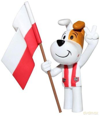figurka reksio kibic [zabawka]