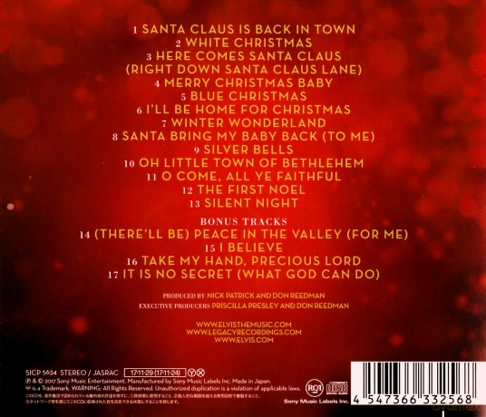Elvis Presley: Christmas With Elvis And The Royal Philharmonic Orchestra (Bonus Track) [CD]