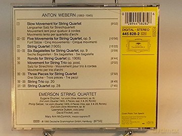 Emq: Webern [CD]