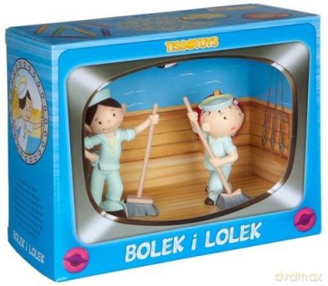 figurka zestaw bolek i lolek marynarz [zabawka]