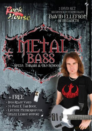 Auteurs Divers: David Ellefson (Megadeth): Metal Bass [DVD]