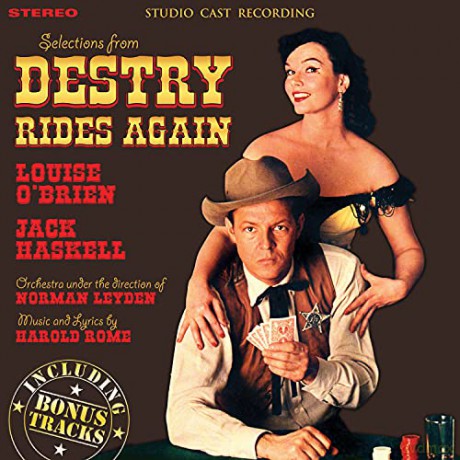 Studio Cast Recording: Destry Rides Again [CD]