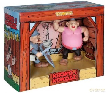 figurka zestaw kokosz i kapral kajko i kokosz [zabawka]