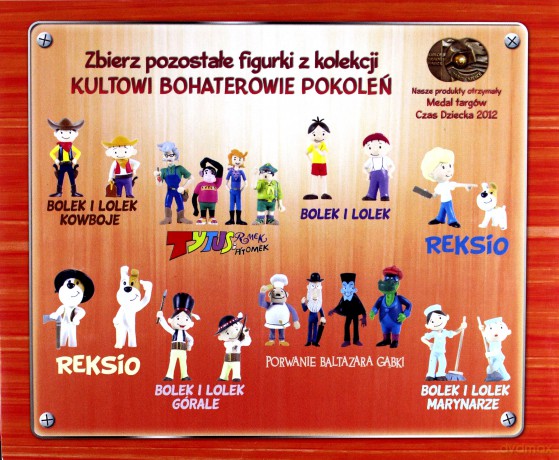 figurka zestaw koziolek matolek idacy i siedzacy [zabawka]
