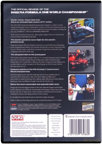 Max Verstappen: F1 2022 Official Review [2DVD]