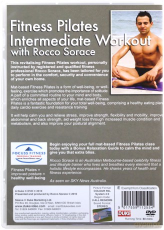 Fitness Pilates Intermediate Workout [DVD]