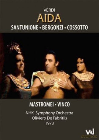 Carlo Bergonzi: Giuseppe Verdi - Aida [DVD]