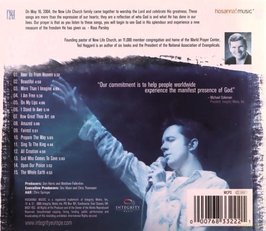 Ross Parsley: I Am Free [CD]