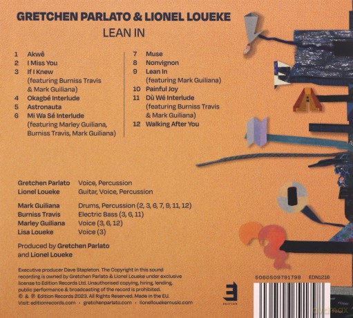 Gretchen Parlato: Lean In [CD]