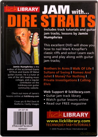 Lick Library Jam With Dire Straits Gtr C [DVD]