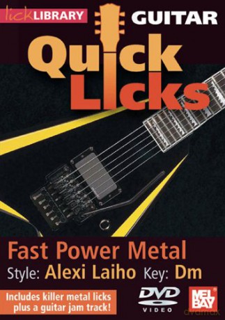 Andy James: Lick Library: Alexi Laiho Quick Licks - Fast Power Metal [DVD]