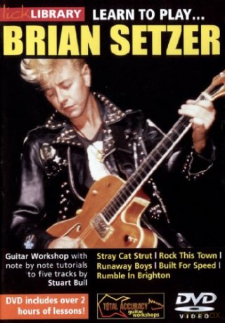 Lick Library: Learn To Play Brian Setzer [DVD]