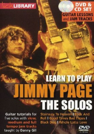 Lick Library: Learn To Play Jimmy Page: The Solos [DVD]