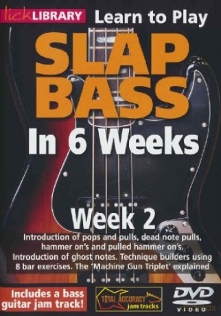 Lick Library: Phil Williams' Slap Bass In 6 Weeks - Week 2 [DVD]