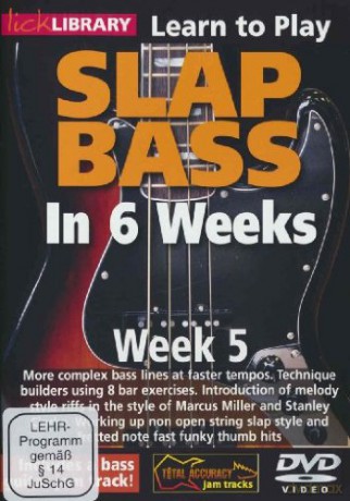 Lick Library: Phil Williams' Slap Bass In 6 Weeks - Week 5 [DVD]