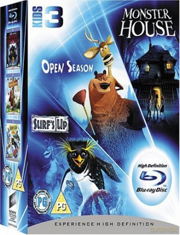 Steve Buscemi: Monster House/Open Season/Surf's Up (Triple Pack) [3DVD]