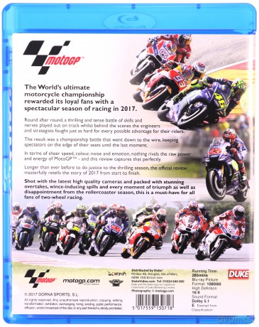 MotoGP 2017 Review Blu Ray [DVD]