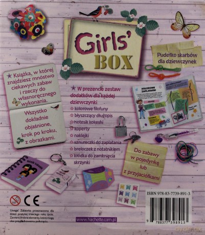 Girls Box Pudełko Skarbów Dla Dziewczynek Tw [KSIĄŻKA]