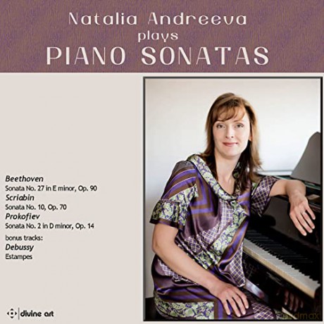 Natalia Andreeva: Natalia Andreeva plays Piano Sonatas [CD]