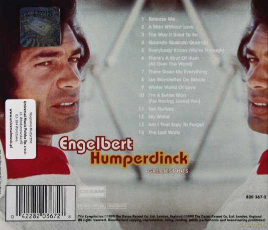 Engelbert Humperdinck: Greatest Hits [CD]