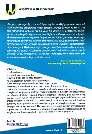 Grupy Kapitałowe Na Współczesnym Rynku Ubezpieczeniowym - Paweł Gołąb [KSIĄŻKA]