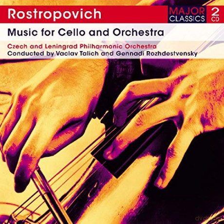 Mstislav Rostropovich: Rostropovich: Music For Cello And Orchestra [2CD]