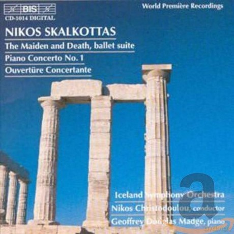 Iceland So: Skalkottas - The Maiden and Death [CD]