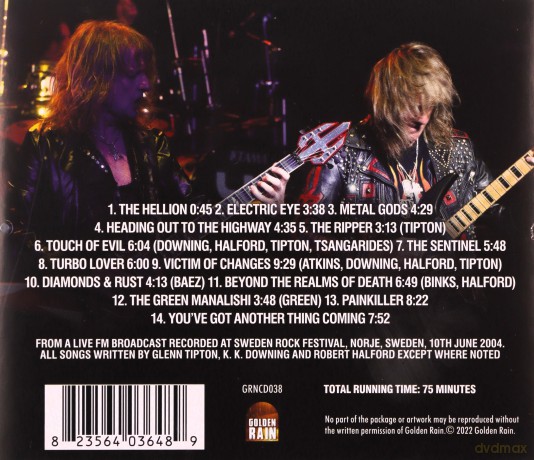 Judas Priest: Sweden Rock Festival [CD]