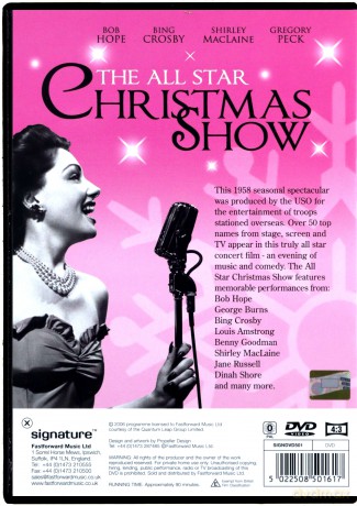 Louis Armstrong: The All Star Christmas Show [DVD]