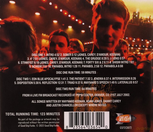 Tool: The Pepsi Challenge (2Cd) [2CD]