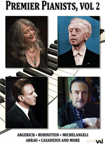 Arthur B. Rubinstein: Various Composers - Premier Pianists Vol.2 - Rubenstein/Argerich/Arrau [DVD]