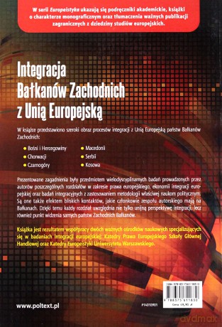 Integracja Bałkanów Zachodnich Z Unią Europejską [KSIĄŻKA]