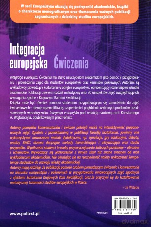 Integracja Europejska Ćwiczenia - Konstanty A. Wojtaszczyk [KSIĄŻKA]