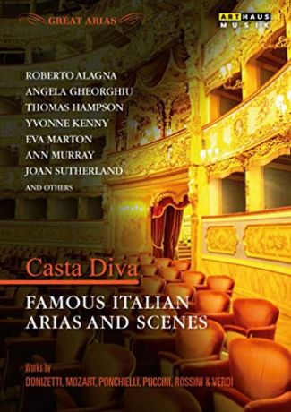 Verdi: Wolfgang Amadeus Mozart, Giuseppe Verdi, Giacomo Puccini, Gioachino Rossini, Vincenzo Bellini, Gaetano Donizetti, Amilcare Ponchielli: Great Arias Casta Diva [DVD]