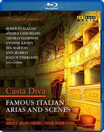 Verdi: Wolfgang Amadeus Mozart, Giuseppe Verdi, Giacomo Puccini, Gioachino Rossini, Vincenzo Bellini, Gaetano Donizetti, Amilcare Ponchielli: Great Arias Casta Diva [DVD]