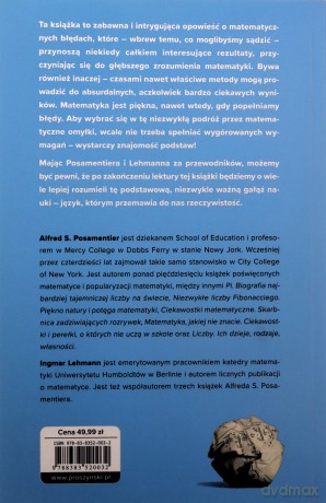 Fascynujące Błędy Matematyczne - S. Posamentier Alfred, Lehmann Ingmar [KSIĄŻKA]