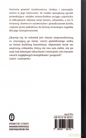 Kosmos - Witold Gombrowicz [KSIĄŻKA]