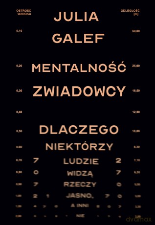 Mentalność zwiadowcy. Dlaczego niektórzy ludzie widzą rzeczy jasno, a inni nie - Julia Galef [KSIĄŻKA]