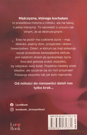 Mężczyzna, którego kochałam - Mateusz Gostyński, Ewa Reiser [KSIĄŻKA]