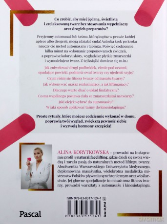 Natural face lifting. Gładka, jędrna i promienna twarz. Liftingujący taping i masaż - Alina Korytkowska [KSIĄŻKA]