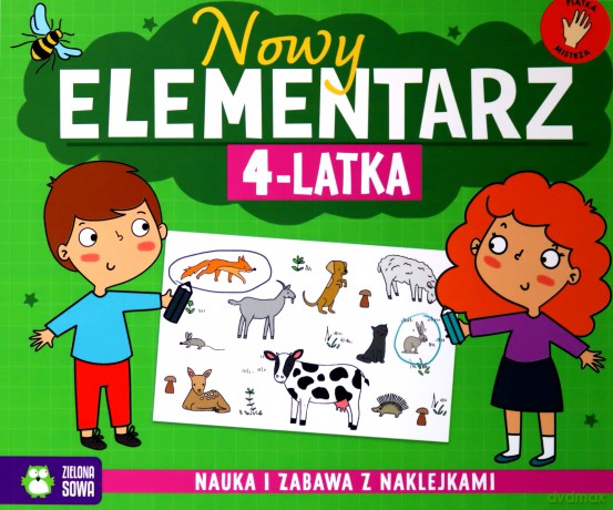 Nowy elementarz 4-latka - Elżbieta Pietruczuk-Bogucka [KSIĄŻKA]